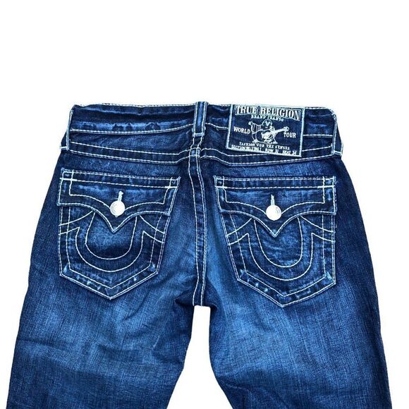 TRUE Religion Jeans Size 31 BILLY BIG T Blue​ - Picture 7 of 10